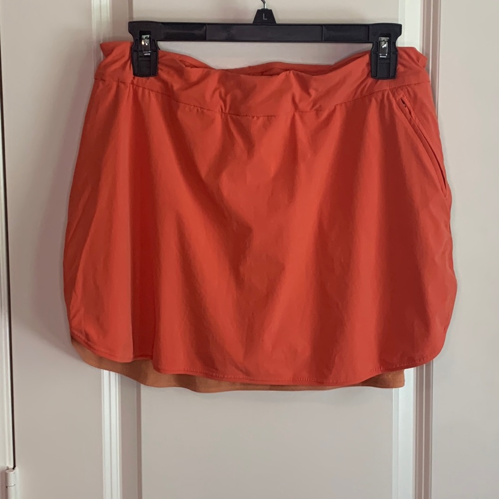 Outdoor Voices Orange Athletic Skort
